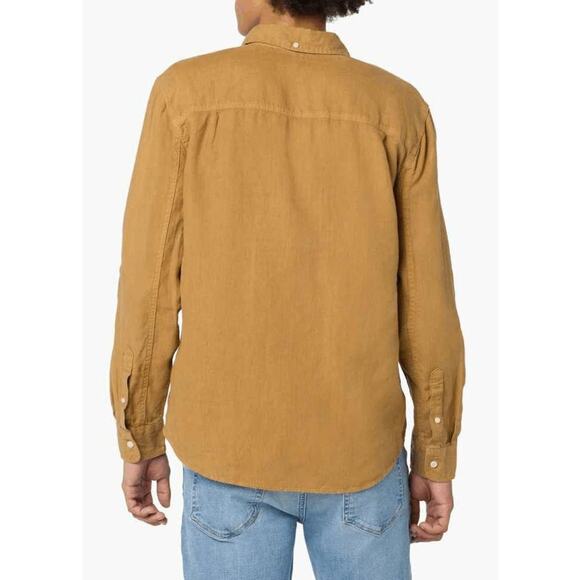 NWT Joe's Mens Butterscotch Button Down Workwear Shirt Size M JWHL1071 - Picture 3 of 13